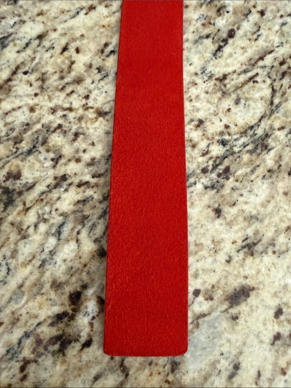 Frame Denim Le Circle Belt Red Suede with Gold Tone Round Buckle Sz L - Picture 9 of 13